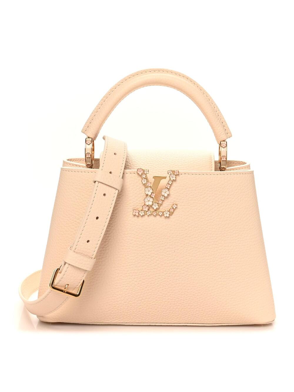 Louis Vuitton Taurillon Bloom Capucines #347417L41B